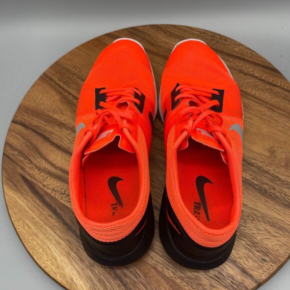 Nike FS Lite Trainer 3 Shoes Mens Size 12.5 Orange Running Sneakers 807113-800 - Picture 5 of 8
